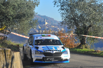 Rudy Michelini al Ciocchetto su Skoda Fabia Rally2