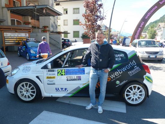 Michele Sassano costretto al ritiro al Rally Coppa Valtellina 