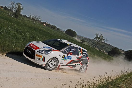 Buona prestazione  al Rally Adriatico per Citroën Team Italia