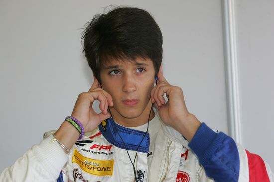 Riccardo Agostini Formula 3 test Imola