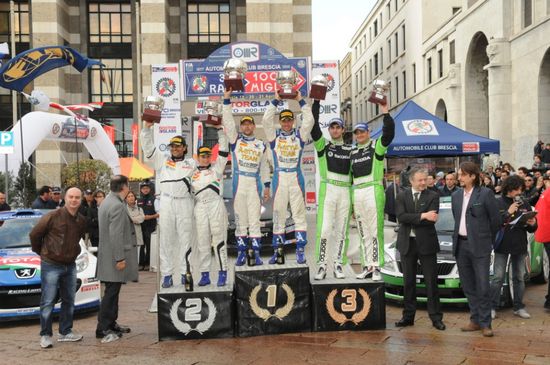 Giandomenico Basso e Mitia Dotta trionfano al Rally 1000 Miglia
