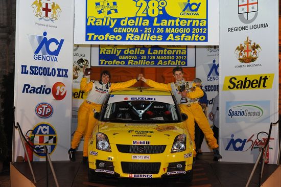 Suzuki Rally Cup, ancora primi Defilippi e Cresta