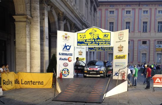 Rudy Michelini e Chiara Bioletti  Rally della Lanterna