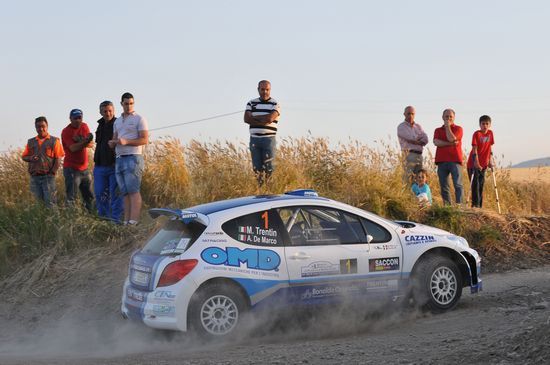 Vittoria di Trentin-De Marco su Peugeot al 24 Rally Puglia e Lucania