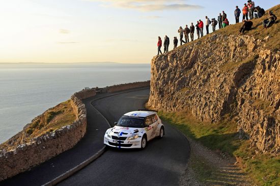 In testa della prova WRC in Galles