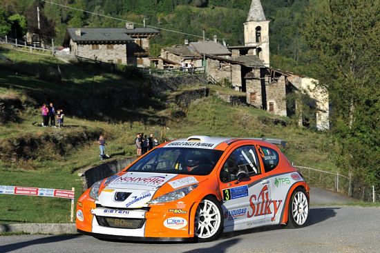 Rally Coppa Valtellina Marco Gianesini e Sabrina Fay Peugeot 207 S2000 