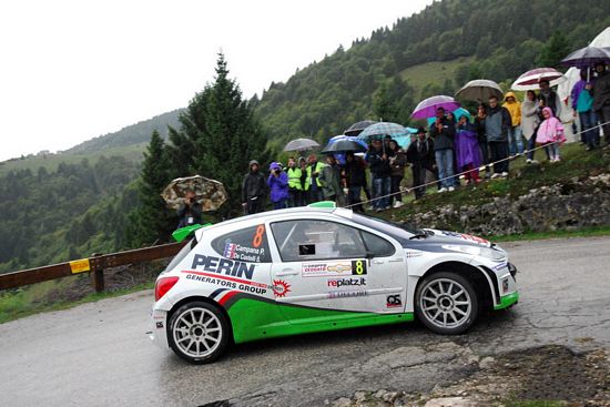 Pierre Campana al Rally di Sanremo con Power Car Team