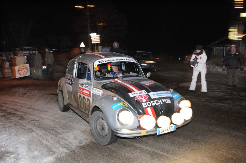 Alberto Bergamaschi e Happy Racer sfortunati al Rallye Montecarlo Historic 
