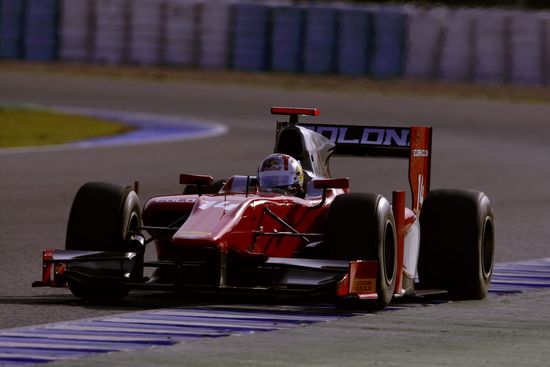 La Scuderia Coloni chiude in seconda posizione i test di Gp2 a Jerez