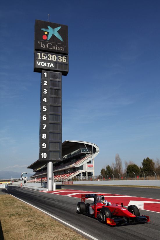 Gp2: Chiusura dei test positiva per Scuderia Coloni a Barcellona