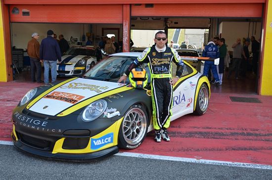 Happy Racer nell'International GT Sprint con Vittorio Bagnasco con una Porsche 997 Cup 