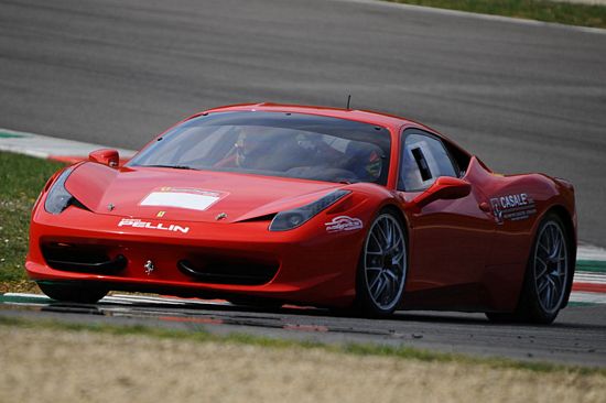 Test Mugello Patrick Gobo, Ferrari f458