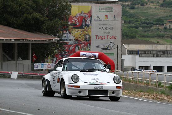 Savioli-Failla Porshe 911 Targa Florio Historic Rally 