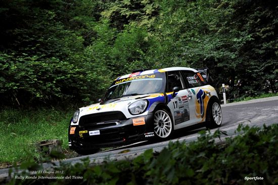 Giacomo Ogliari e Marco Verdelli  6. al Rally Ronde del Ticino 