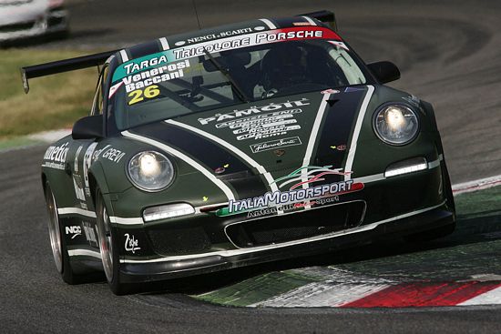 Targa tricolore Porsche Monza Ale Baccani Paolo Venerosi 