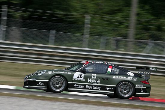 Ale Baccani Paolo Venerosi Targa tricolore Porsche Monza
