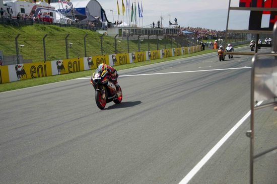 Primo podio della stagione per Alex De Angelis al Sachsenring