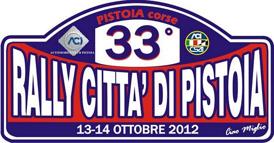 Rally Città di Pistoia iscrizioni aperte fino all'8 ottobre