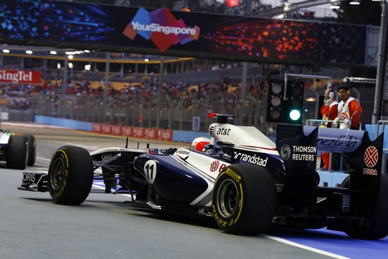 Formula 1 Singapore Williams