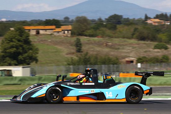 Campionato prototipi Marco Visconti quarto a Vallelunga 