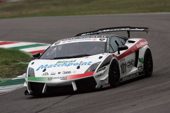 GT Cup, Giorgio Sanna e Davide Stancheris imperiale Racing Lamborghini