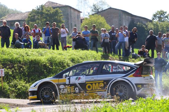 Felice Re e Mara Bariani  Rally Appennino Reggiano Citroen C4 WRC