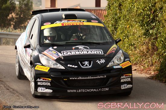 Alfonso Di Benedetto e SGB Rallye dominano il Fabaria Rally