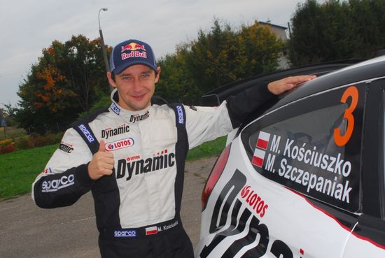 Michal Kosciuszko out al Rally di Polonia