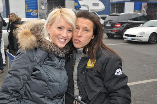 Silvia Rocchi e Monica Cicognini al Jolly Rally di Aosta con la Renault Clio R3 