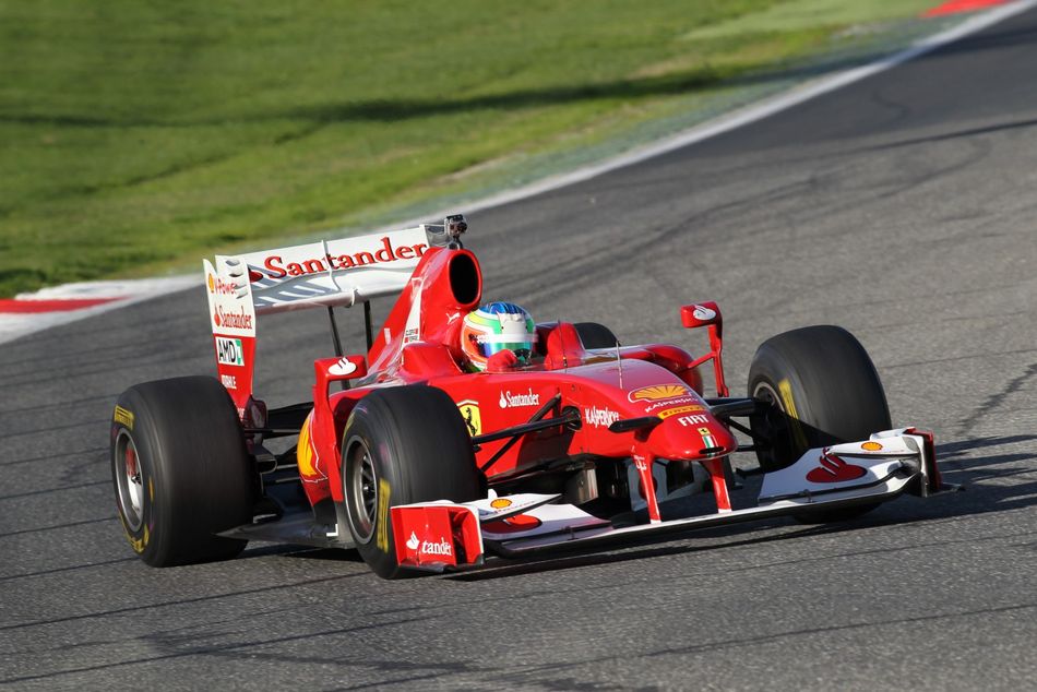 Agostini e Cheever hanno provato la Ferrari F60 a Vallelunga