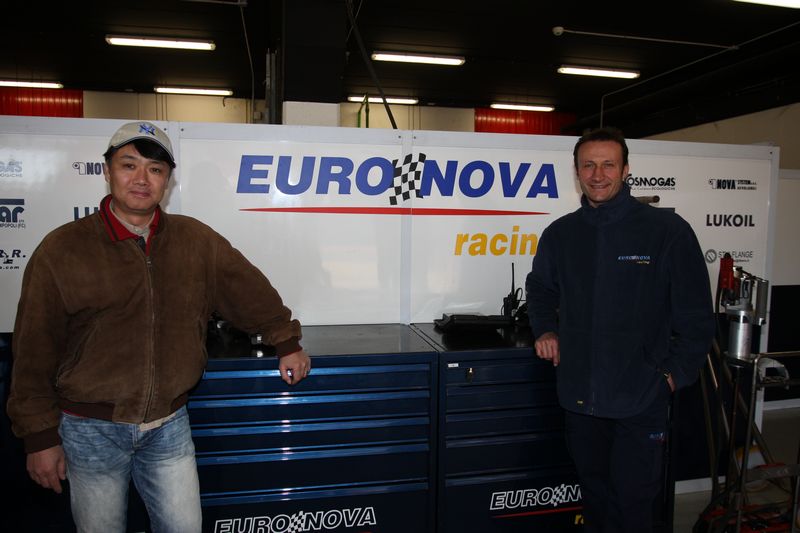 AutoGp 2013: partnership Euronova di Vincenzo Sospiri e Takachiho Inoue