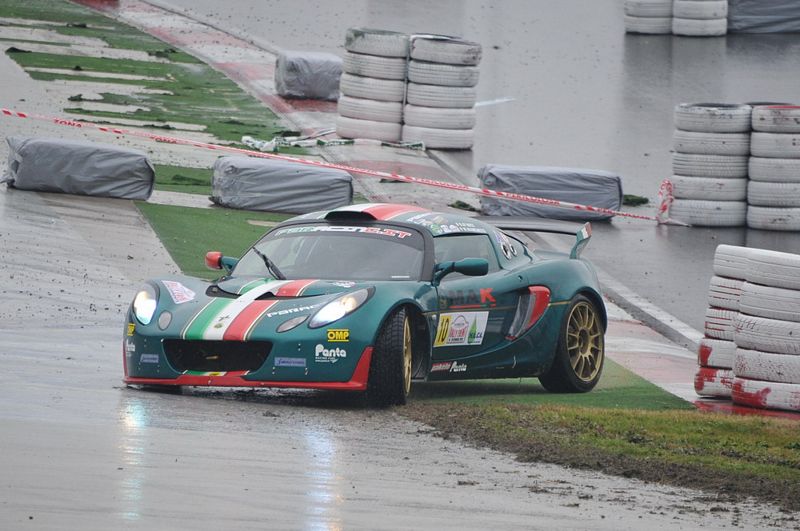 Imola Rally event a Stefano DAste e Miriam Marchetti su Lotus Exige 260 Cup