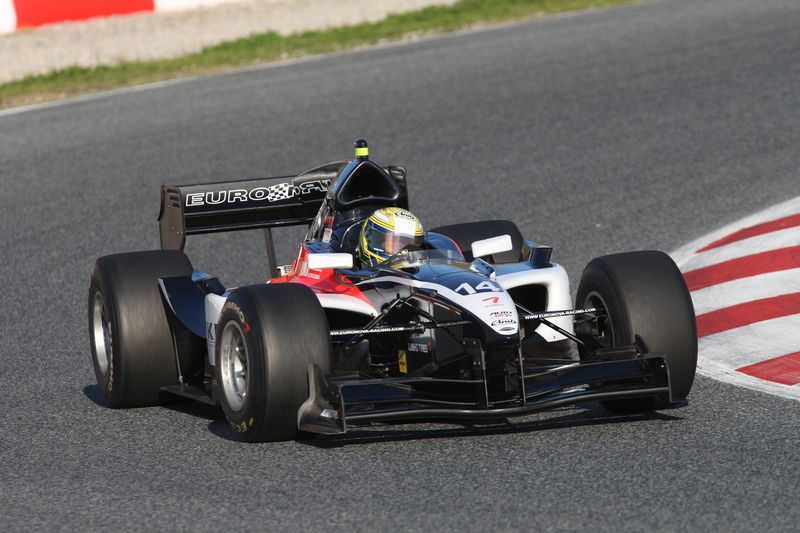 Kimiya Sato Euronova Racing Test AutoGp Adria
