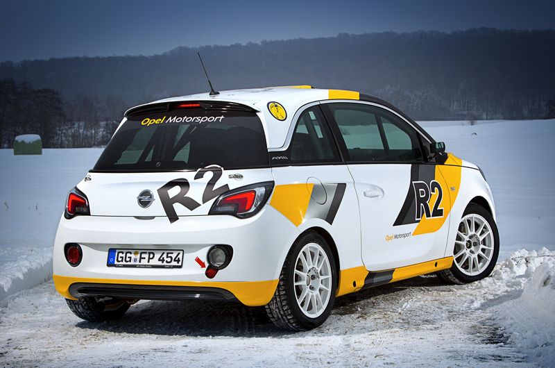 La nuova Opel ADAM nel Rally Internazionale