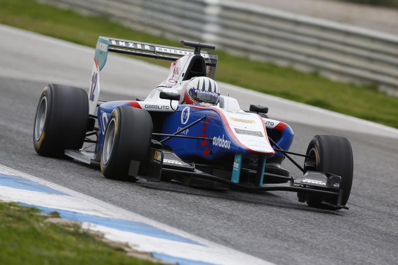 Alex Fontana Test GP3 Estoril Dallara team Jenzer 