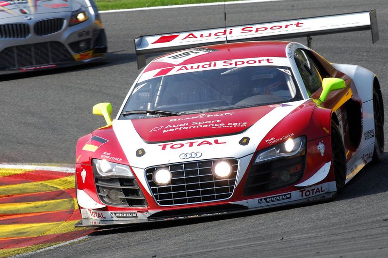 Andrea Piccini Audi R8 24 ore di SPA