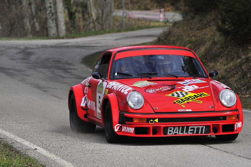 Riccardo De Bellis Porsche Belletti Autostoriche Rally Vallate Aretine
