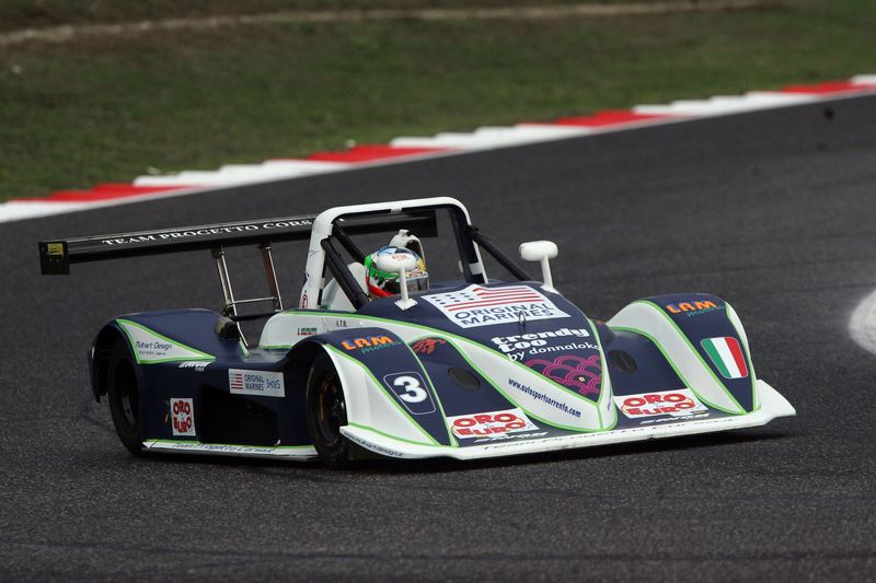 Antonio Beltratti nel campionato prototipi con l'Osella PA21 Evo della Progetto Corsa