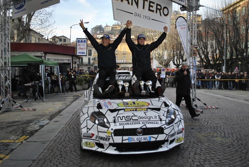Never Give Up al Rally della Riviera Ligure con Fulvio Florean ed Elwis Chentre 