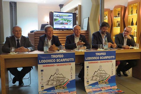Presentazione Trofeo Scarfiotti Cronoscalata Sarnano Sassotetto