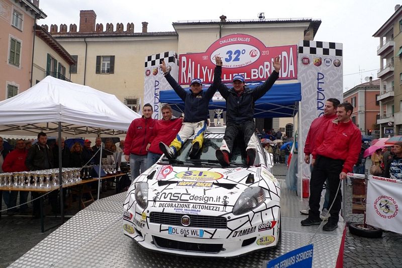 Happy racer trionfa al rally valli del Bormida con Elwis Chentre e Fulvio Florean 