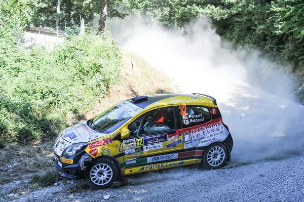 Luca Panzani al Rally Il Ciocchetto a Castelvecchio Pascoli