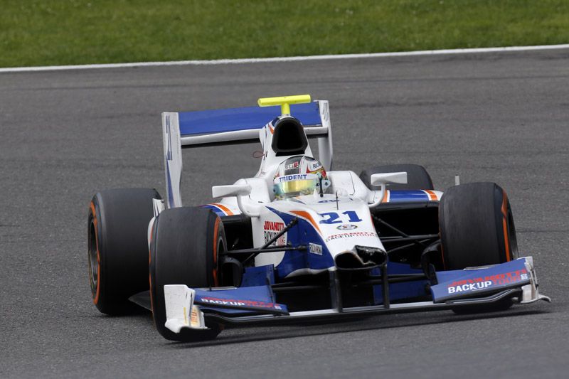 GP2 Series, Spa-Francorchamps  Nathanael Berthon Ricardo Teixeira