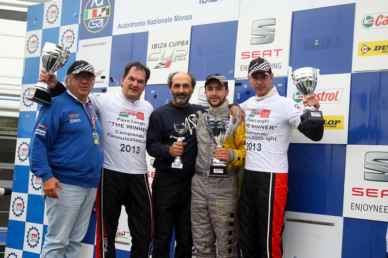 Formula 2000 Light A Monza Piero Longhi vince il primo titolo in monoposto