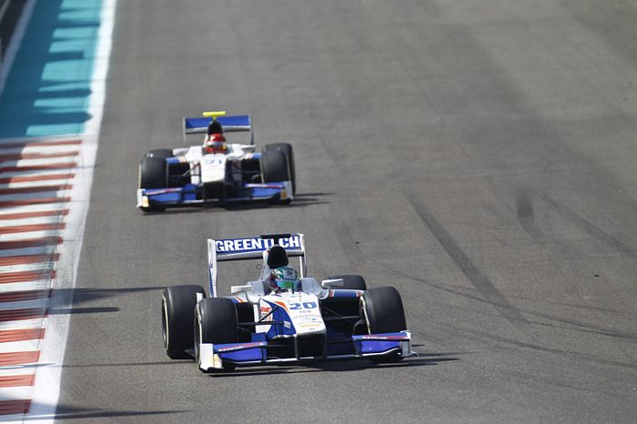 GP2 Series Abu Dhabi Gianmarco Raimondo Nathanael Berthon