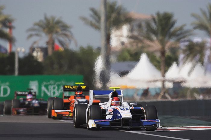GP2 Series Abu Dhabi Nathanael Berthon Gianmarco Raimondo