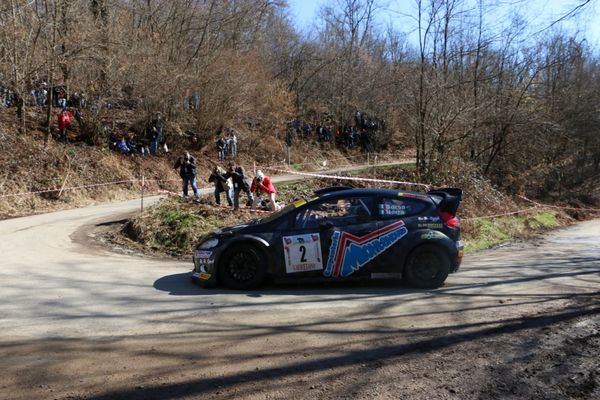 Tiziano Borsa e Carla Berra  Ford Fiesta World Rally Car del Team A-Style 