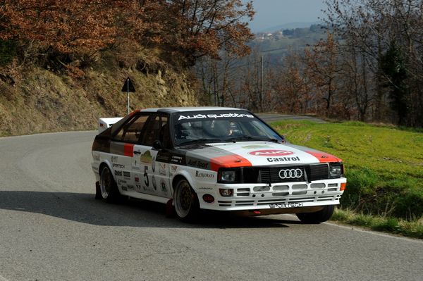 Andrea Zivian Audi UR Quattro Historic Rally delle Vallate Aretine