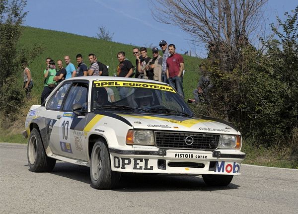 Brunero Guarducci Opel Ascona Rally delle Vallate Aretine