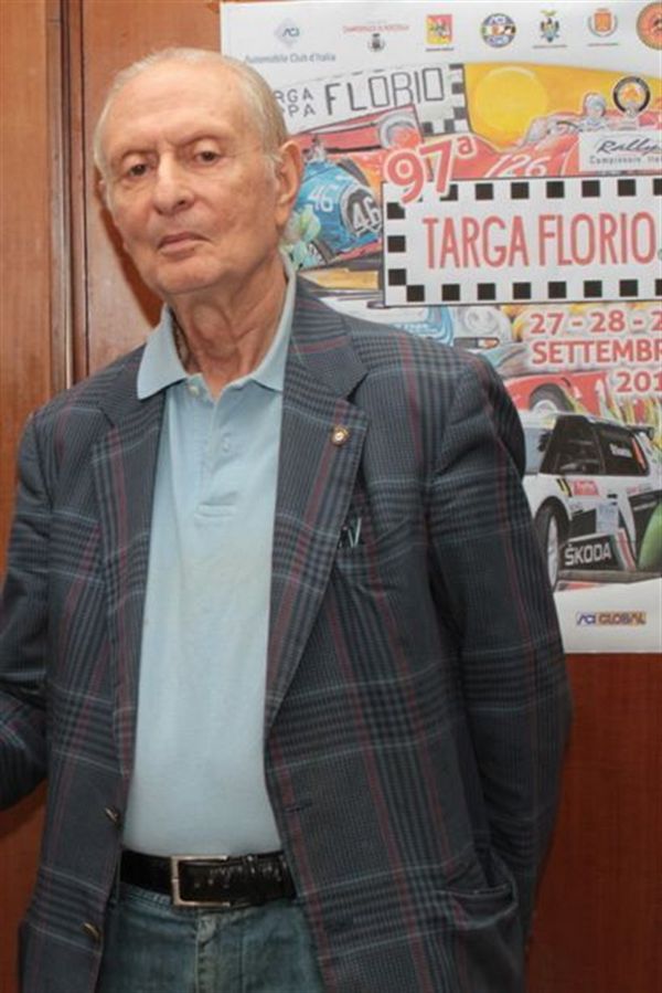 Nino Vaccarella torna alla Targa Florio
